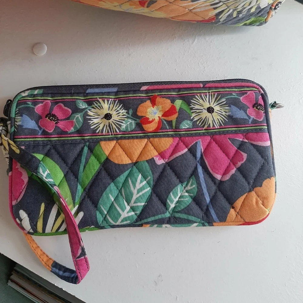 VERA BRADLEY Jazzy Blooms 2 Pc Set